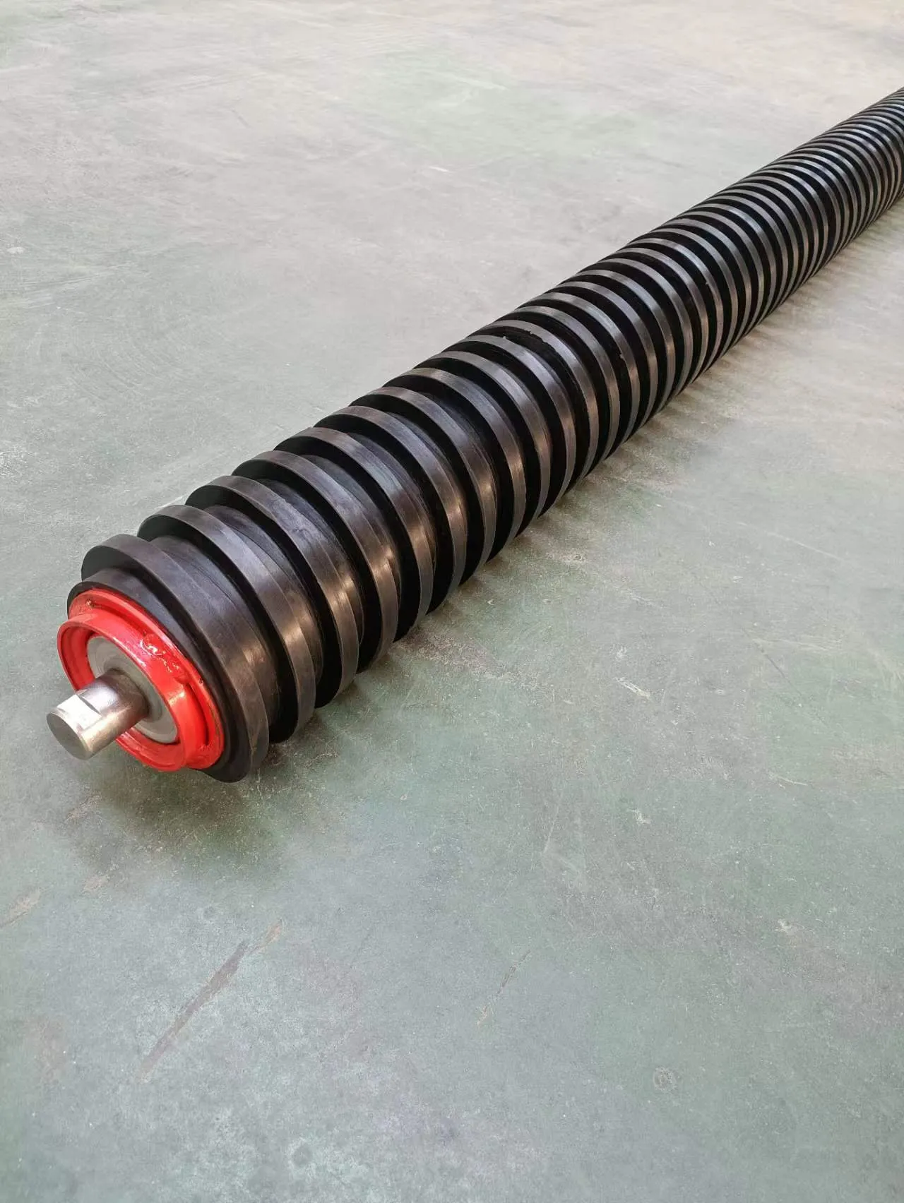 Channel Inset Impact Troughing Idler Set for Heavy Loads