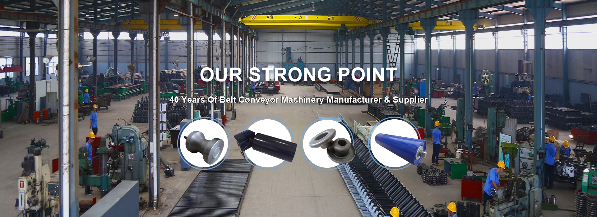 Read More About Belt Conveyor Rollers and Parts