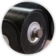 belt conveyor roller types