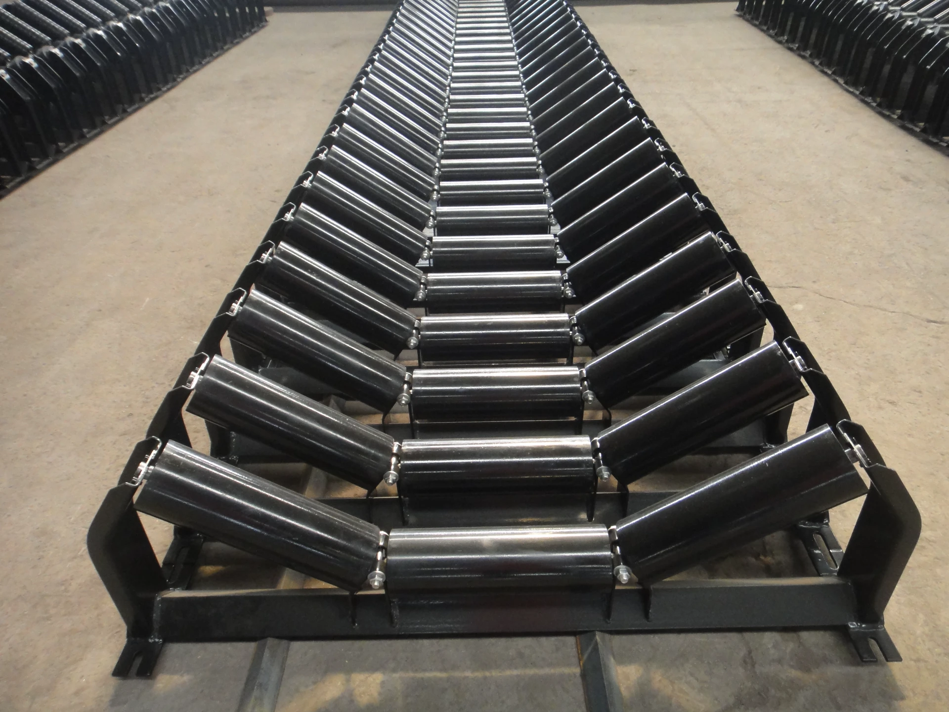 trough idler rollers