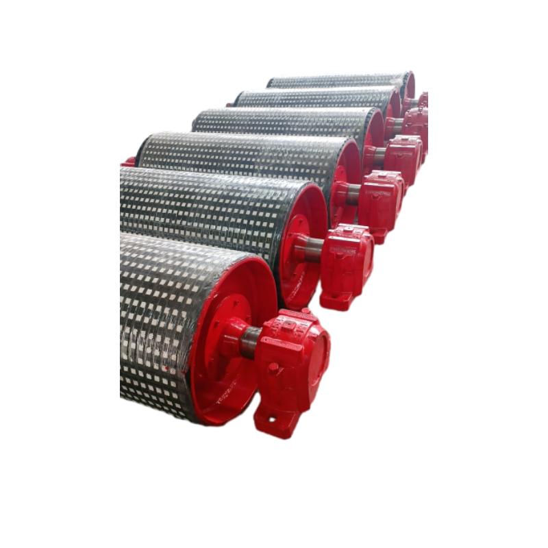 Ceramic Rubber Pulley（Ceramic Lagging Rubber Pulley）