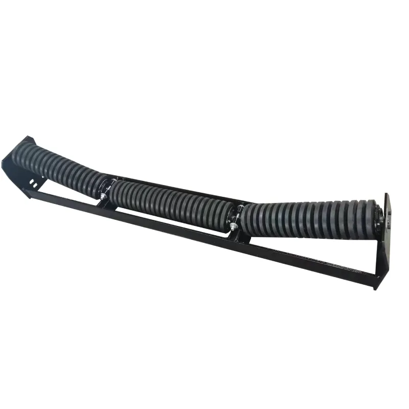 Low Profile Channel Mount Cushion Impact Idler