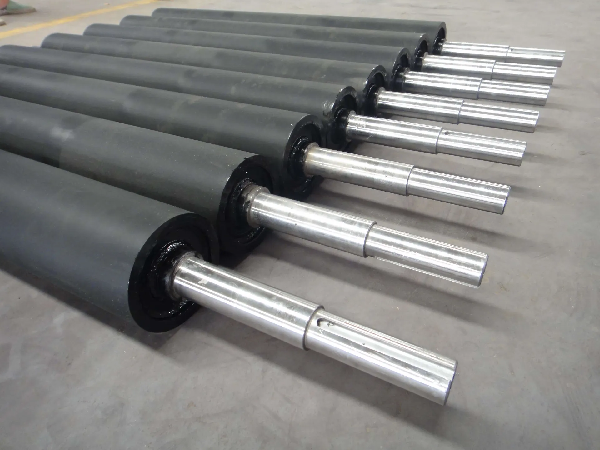 troughing roller