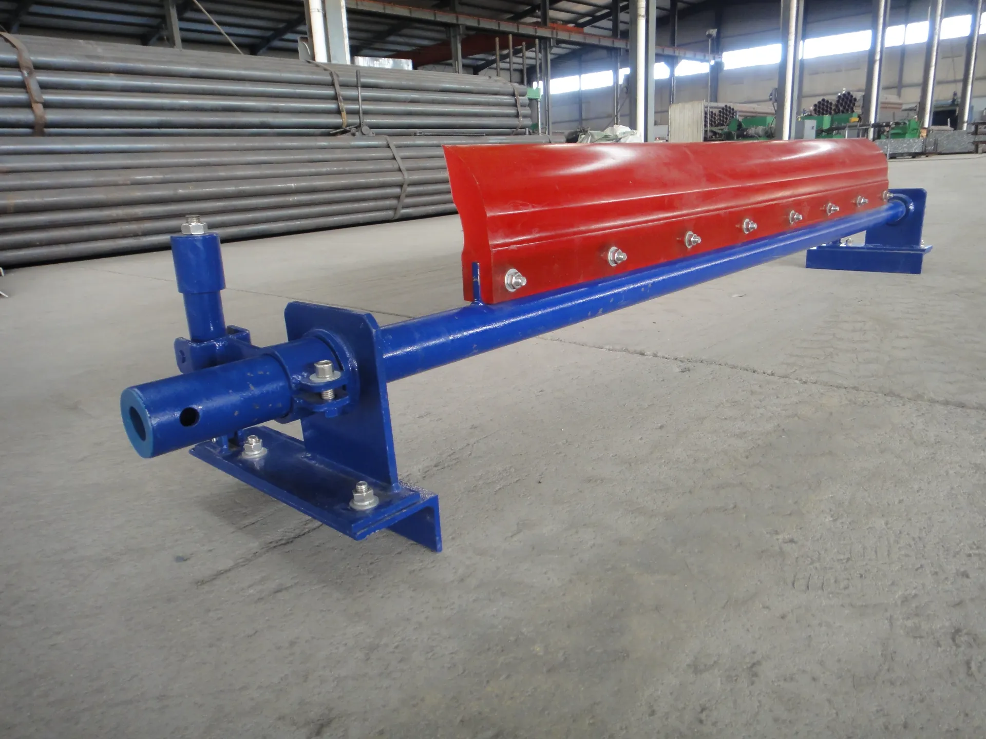 snub pulley is located at