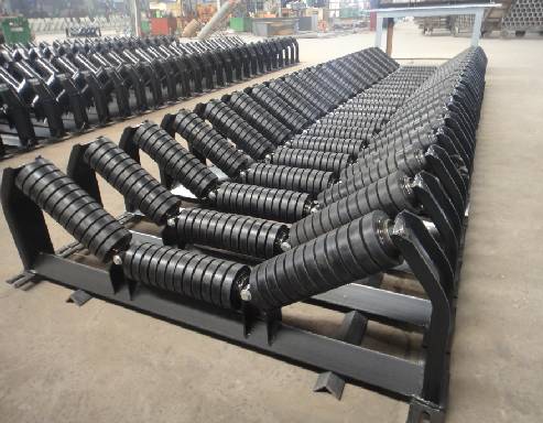 idler rollers for belt conveyors