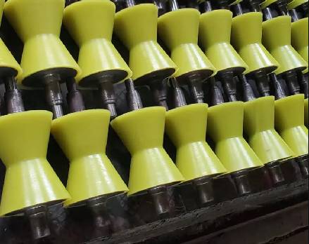 conveyor pulley lagging material