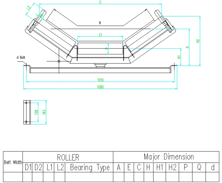 troughing rollers manufacturers