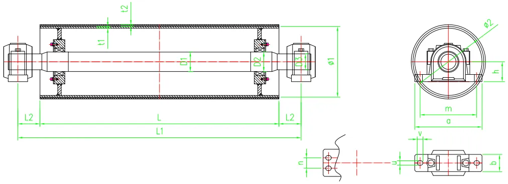 conveyor side bracket