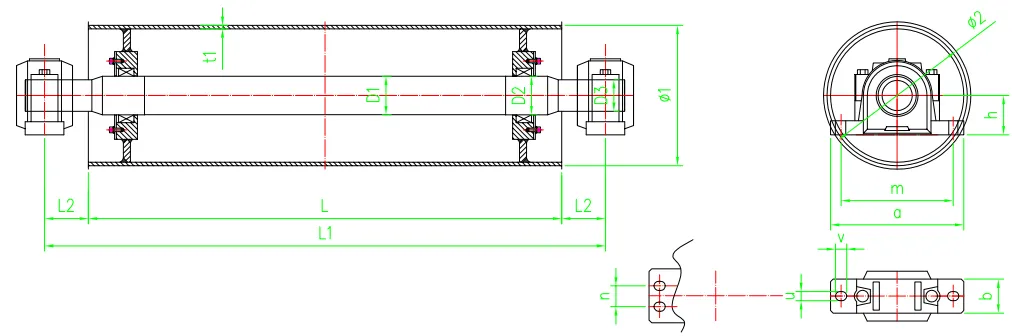 tail pulley
